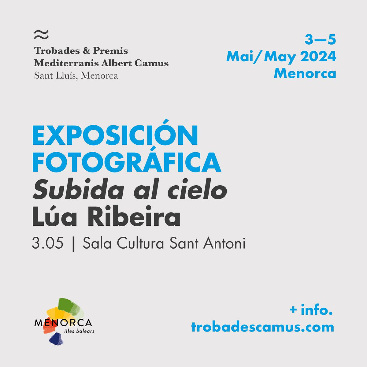 Lua Riberira Project Exhibition âSubida al cieloâ by LĂșa Ribeira at Trobades Camus, Menorca ...